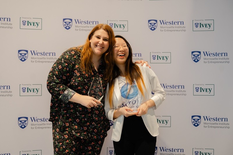 Katherine Festeryga and Shirley Zhong