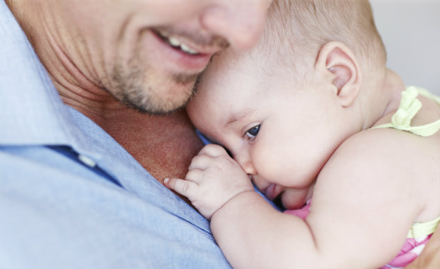 Dad with baby- Ivey Connects CCP