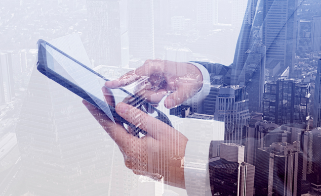 tablet city double exposure