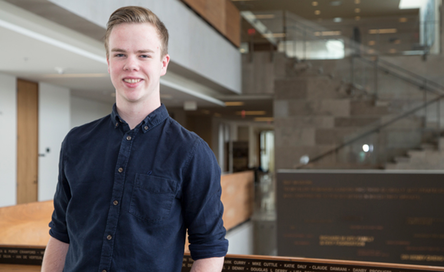 Andrew French Strutter Ivey takes notice of Vancouver-based teenage entrepreneur | News & Events