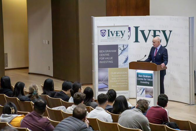 Dennison fielding questions from audience