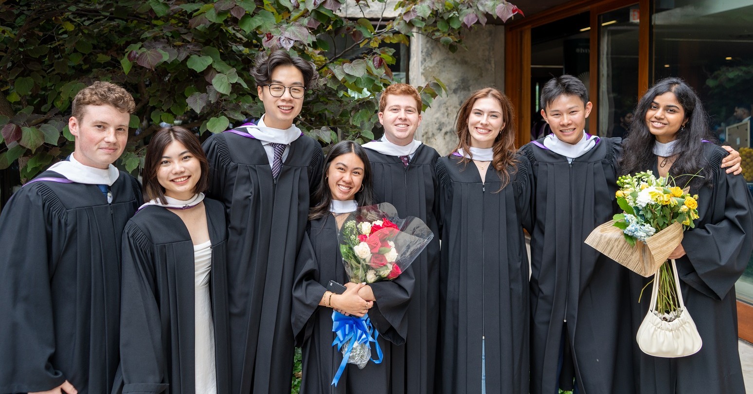 A group of Class of 2023 graduates.