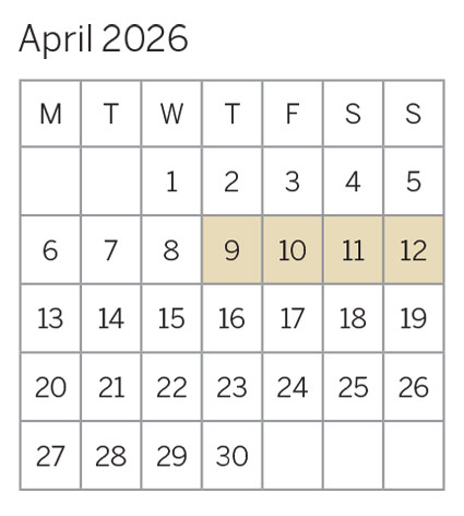 April 2026