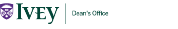 Deans Office Ivey Email Signature
