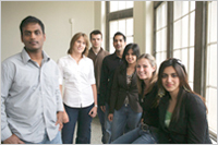 Students on Stairs