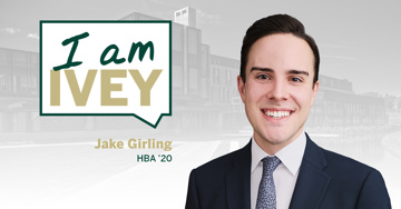 I Am Ivey: Jake Girling, HBA ’20