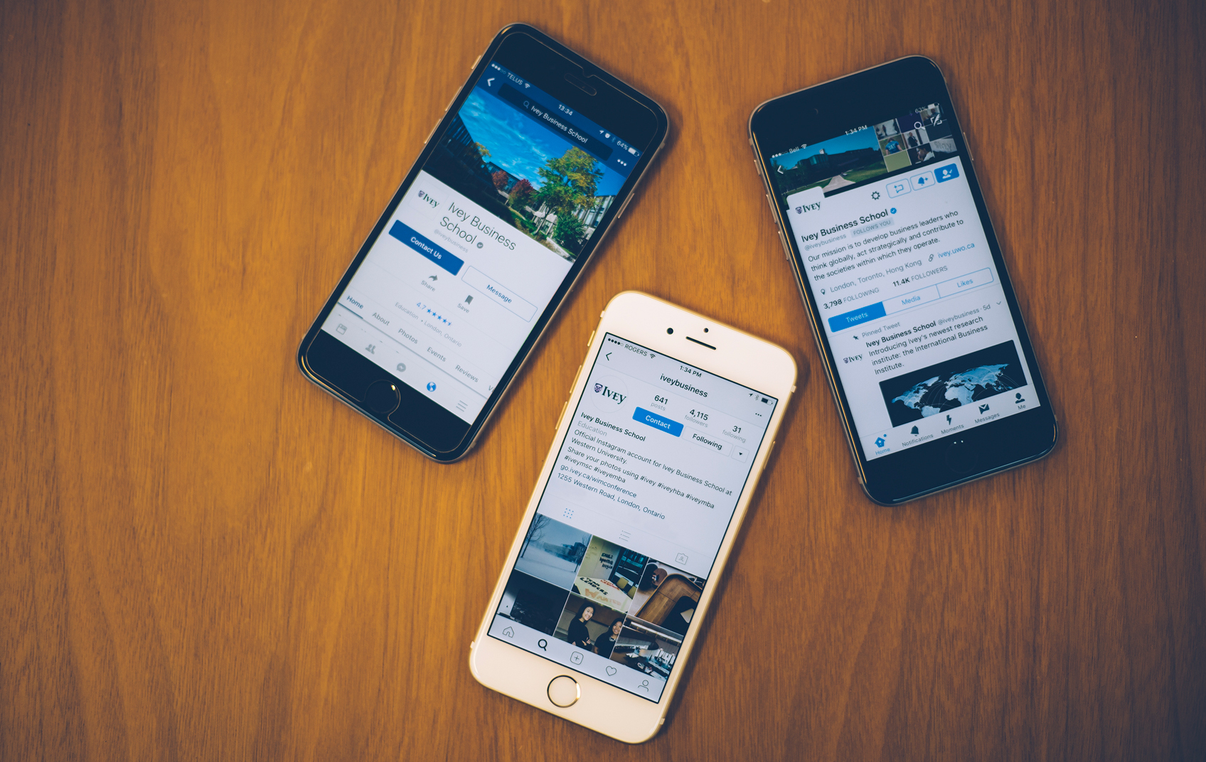 iPhones Social Media