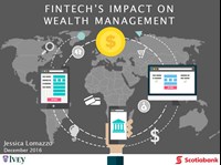 Fintech's Impact on Wealth Management presentation screenshot