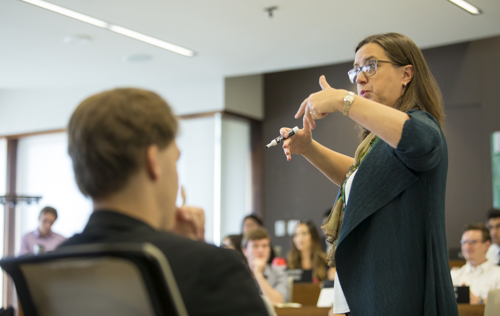 Exec Ed classroom - Martha Maznevski