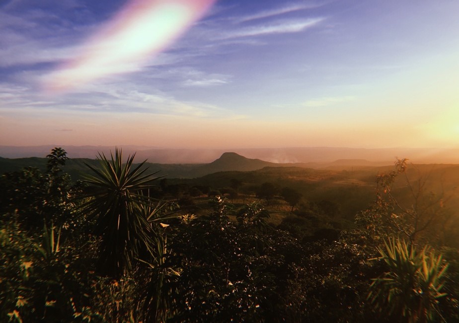 Overlooking the Costa Rican jungle