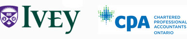Ivey Business School and CPA logos