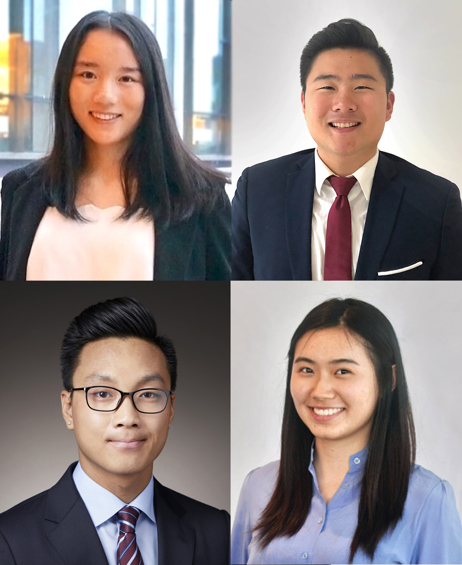 Alex Chen, Tanya Huang, Lisa Ju and Billy Yan