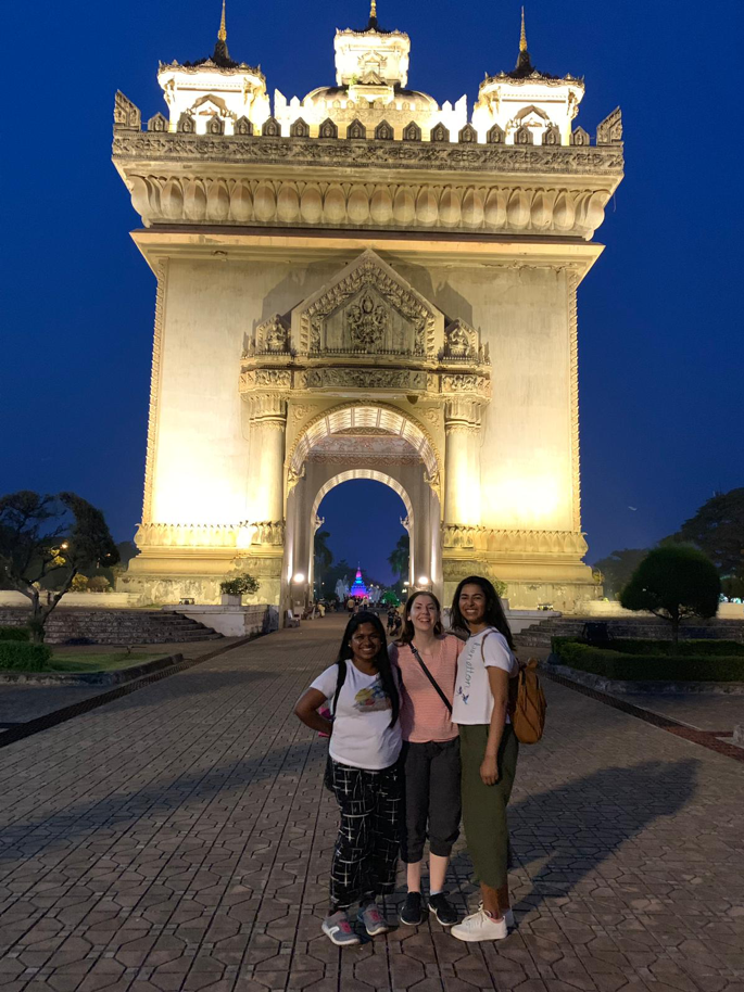 Aishwarya Soupramanien and some students