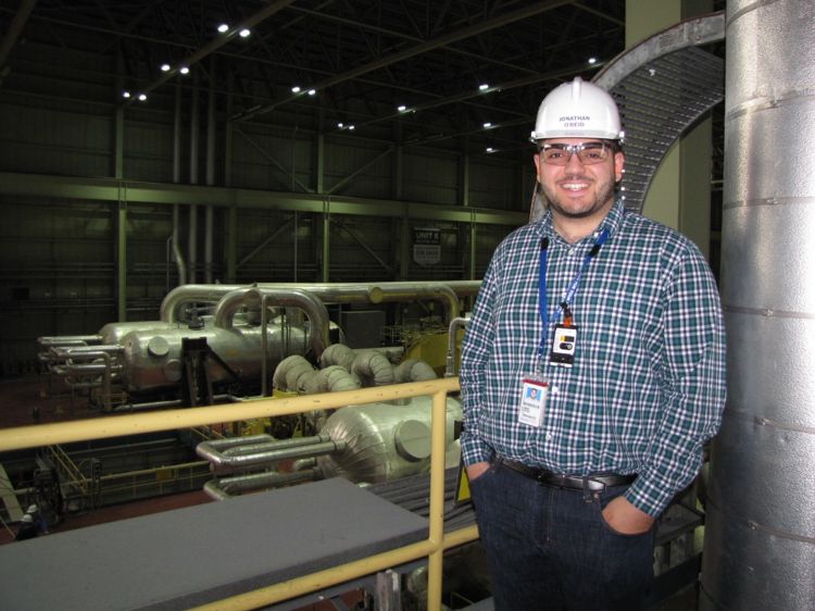 Photo of Jonathan Obeid in Bruce Power