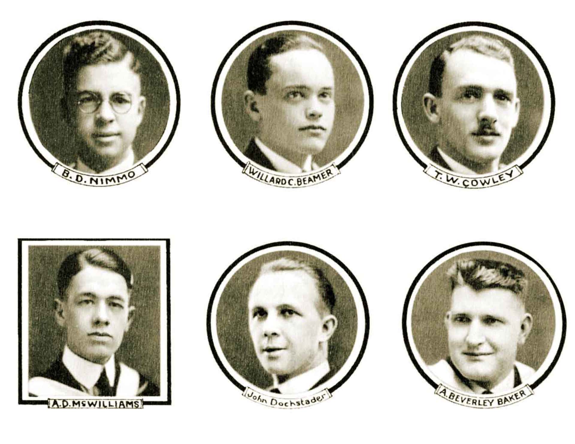 First Six Graduates