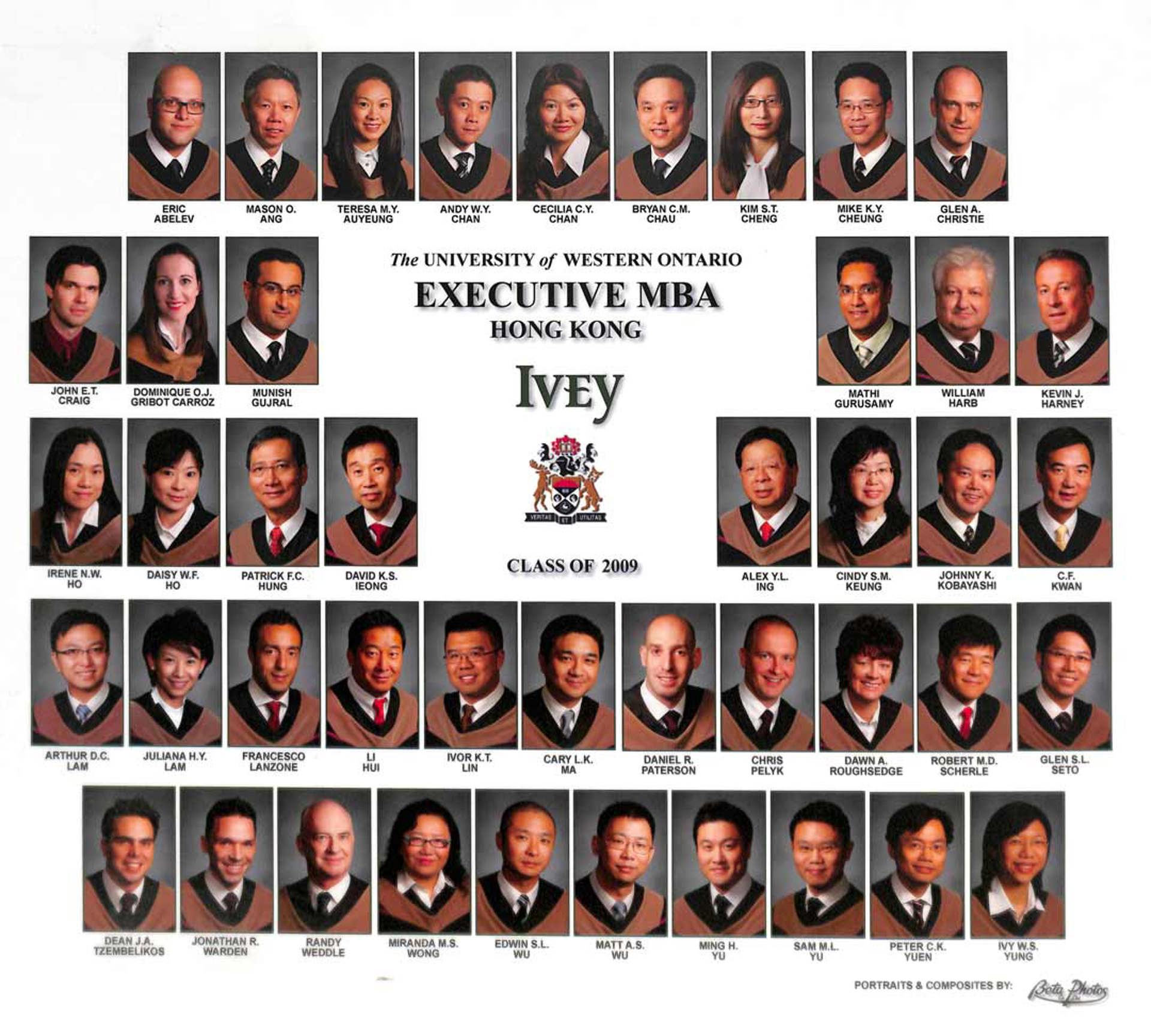 EMBA 2009 Class Composite Hong Kong