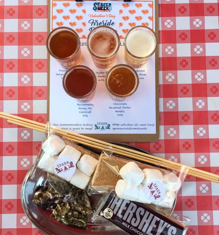 Social Spark Beers And Smores