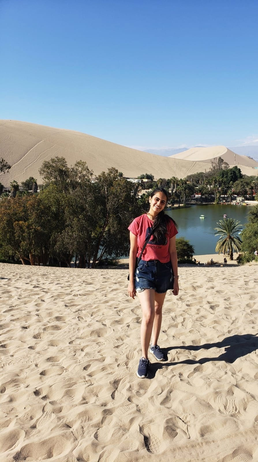 Samanvitha Kuttogul Veeresh in Peru