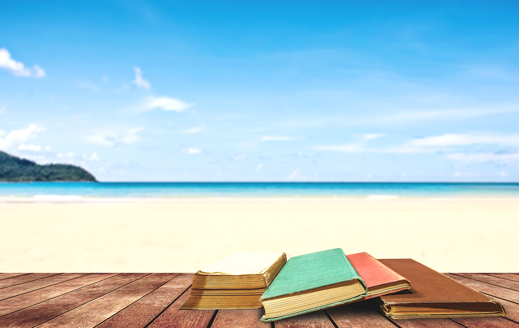 Books on dock 1696X1072