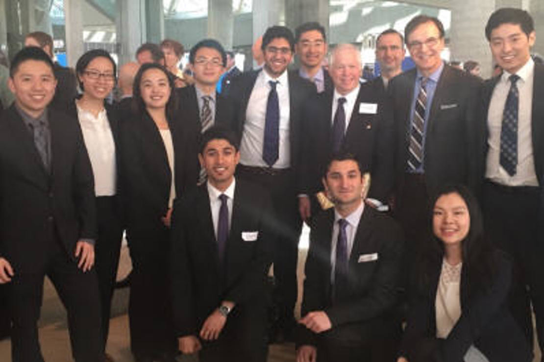 Dr. Athanassakos and his Value Investing students with Bob Robotti