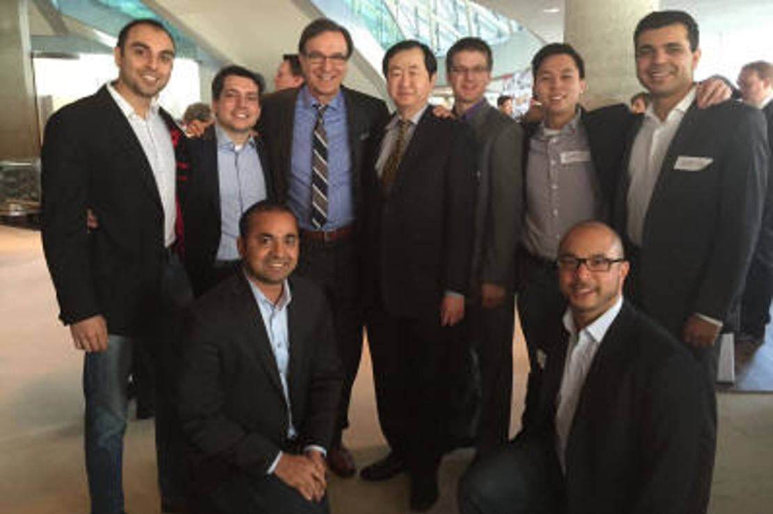Dr. Athanassakos and his Value Investing students with Francis Chou