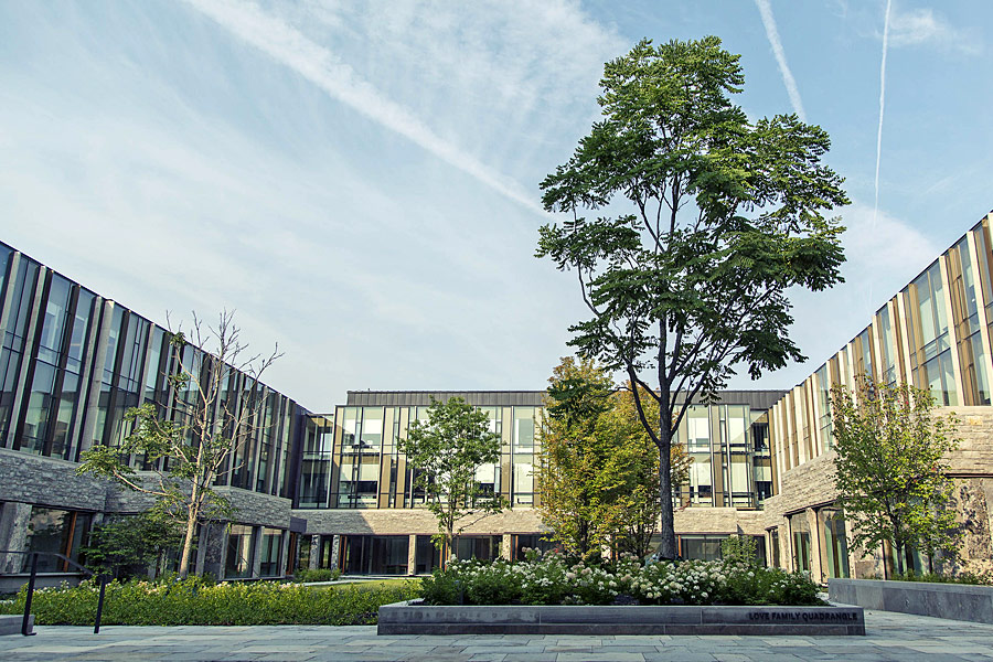 Ivey Business School courtyard