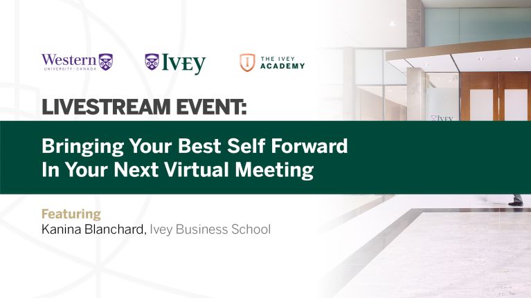 Leading in Virtual Meetings
