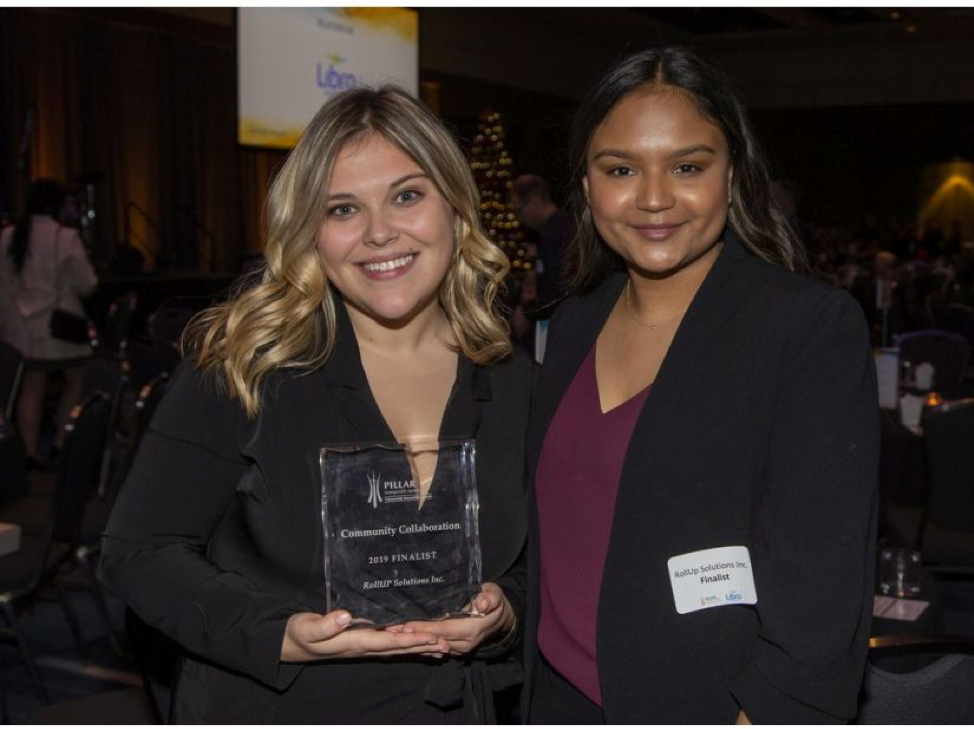 In 2019, RollUP won the Community Collaboration Award at the Pillar Community Innovation Awards Gala.