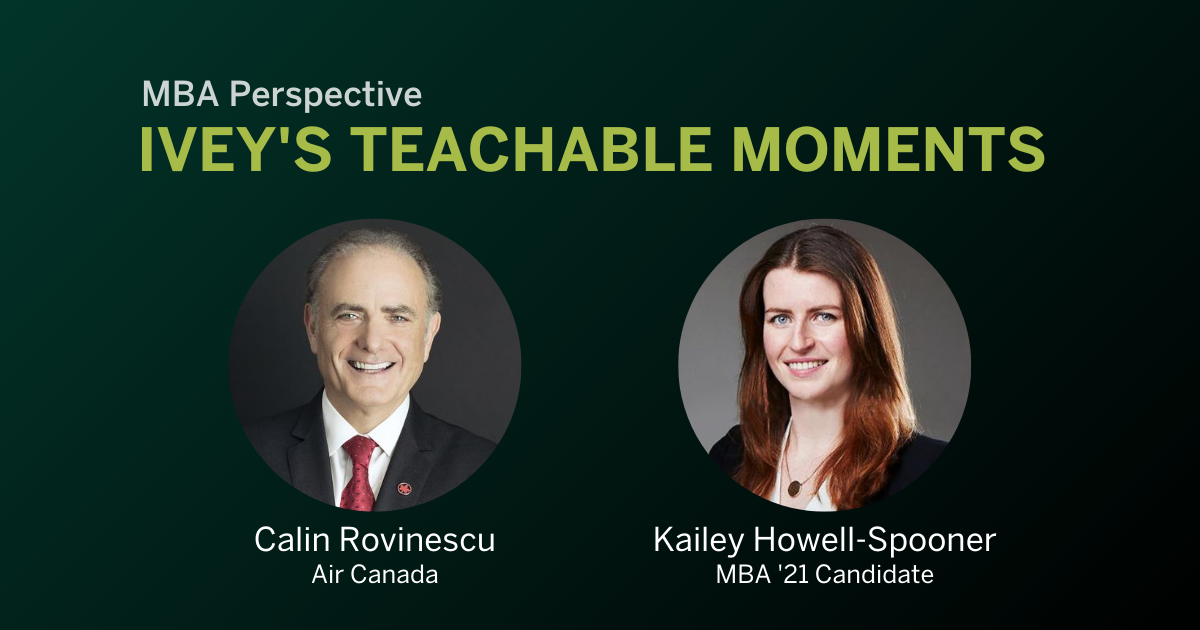 Calin Rovinescu Kailey Howell Spooner