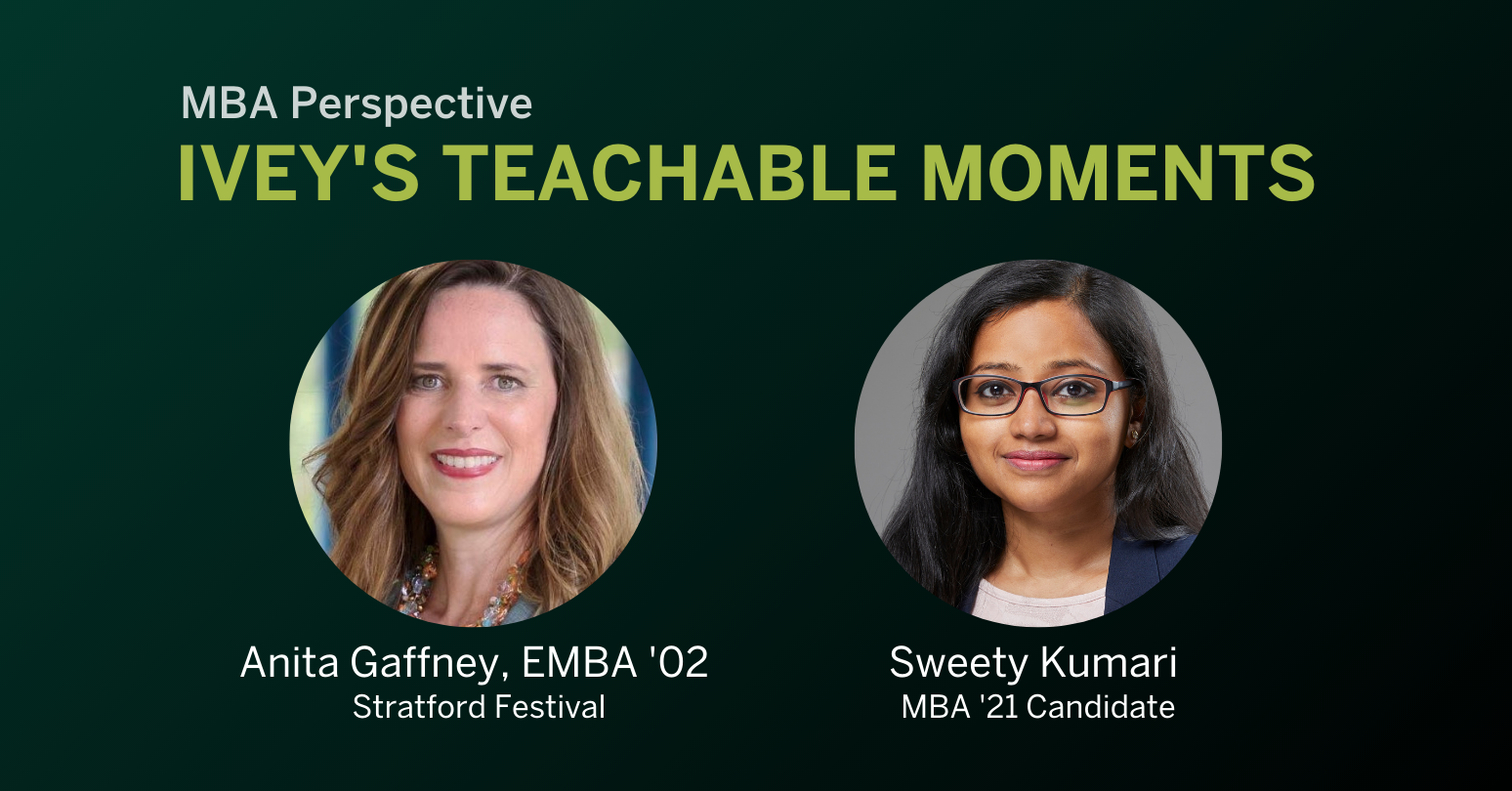 Ivey's MBA Teachable Moments Gaffney