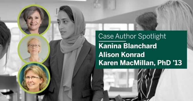 Kanina Blanchard, Alison Konrad, Karen MacMillan
