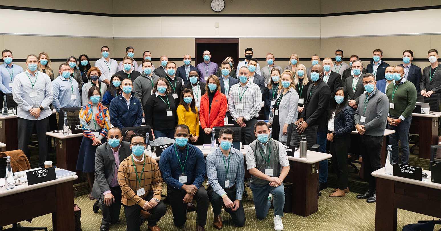 EMBA Class of 2023 at Spencer