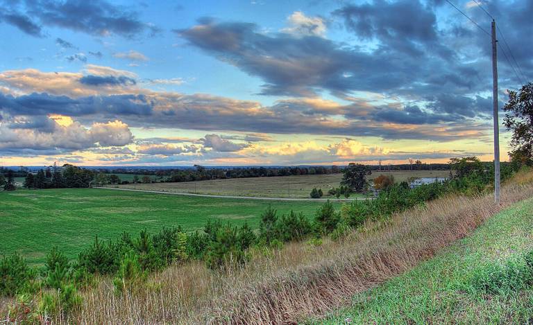Hill And Field On The Oak Ridges Moraine In 2007