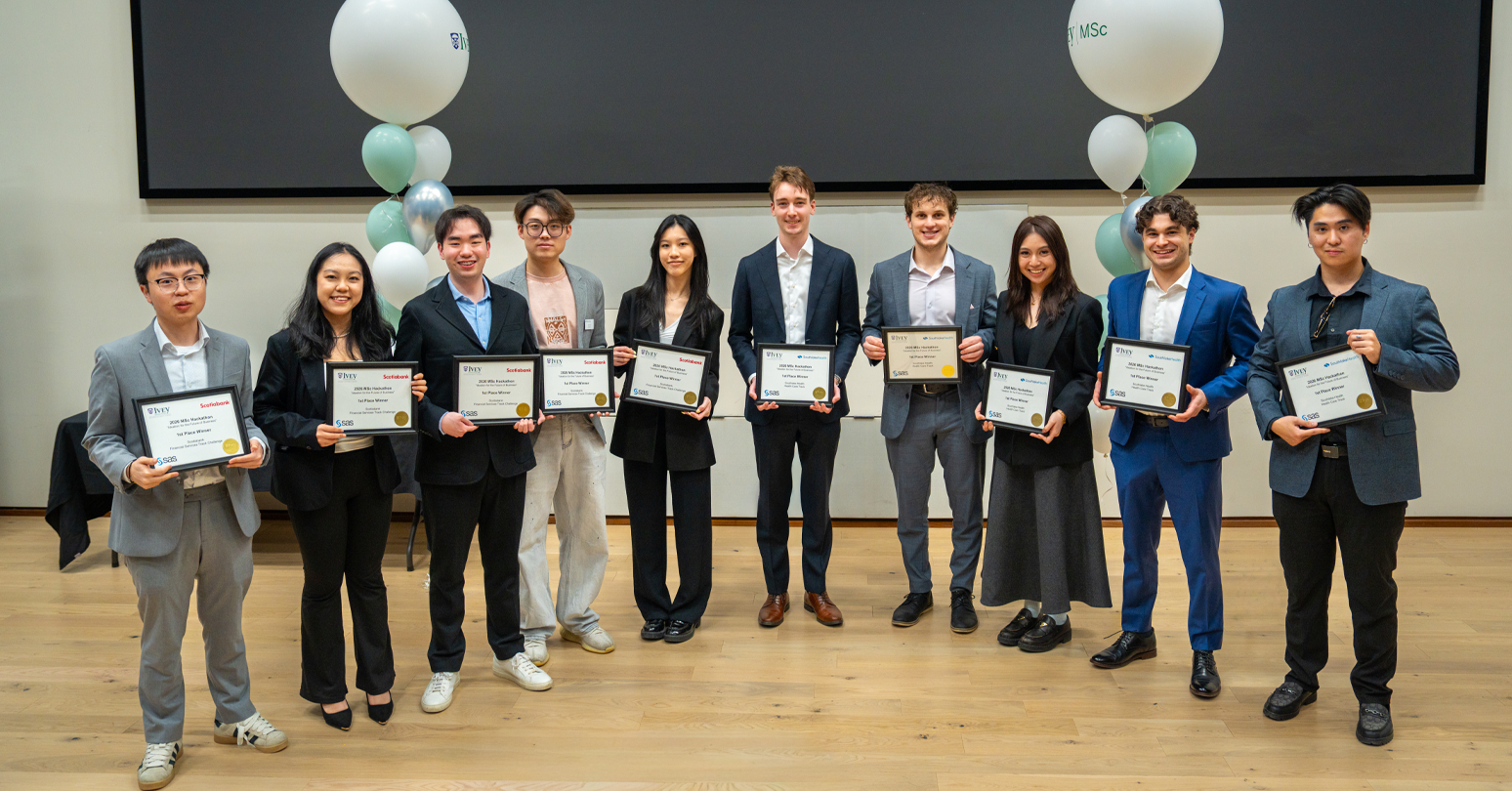 MSc Hackathon winners