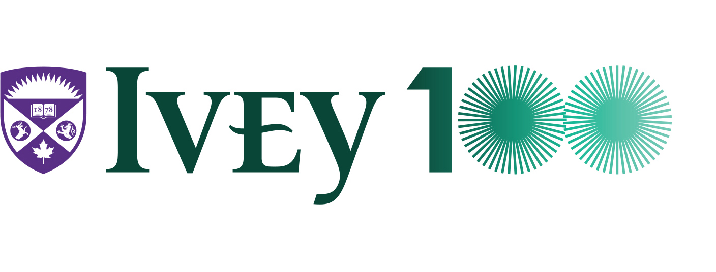 Ivey 100 Logo