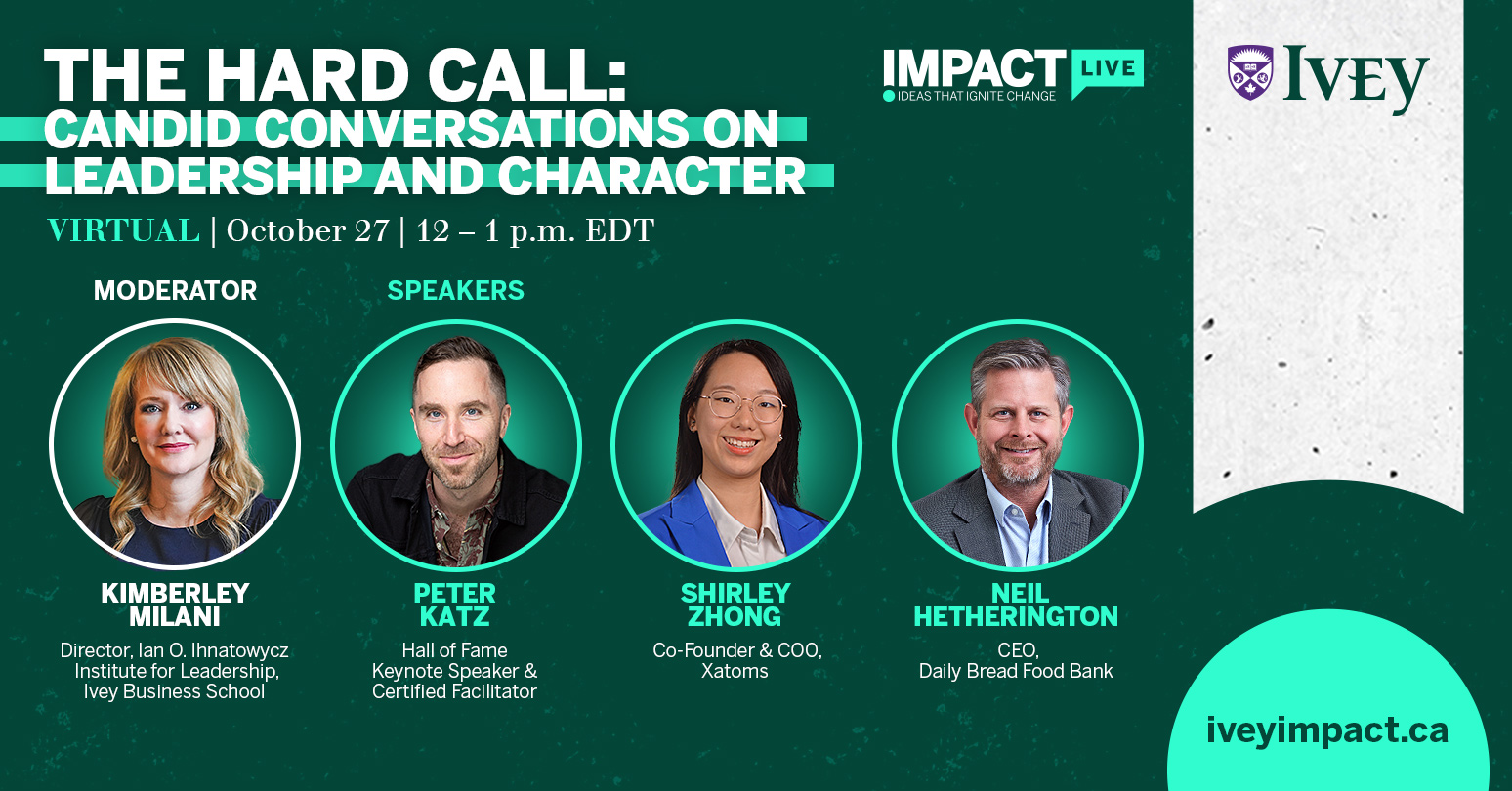 Impact Live The Hard Call Web Banner