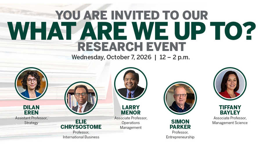 What Are We Up To? Research Event
