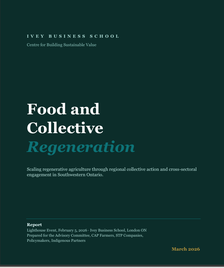 Food And Collective Regenaration Report Page