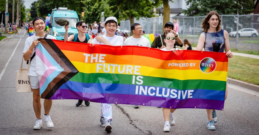 Ivey celebrates with the community in 2025 London Pride Parade