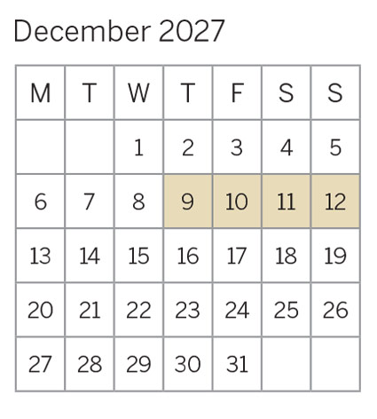 December 2027