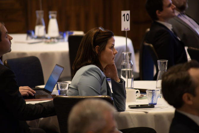 Audience watching panel 2