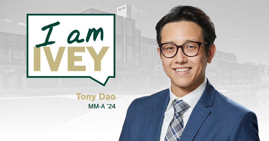 I Am Ivey: Tony Dao, MM-A ’24