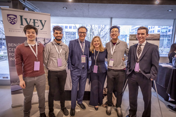 Alexander Goleszny, Roshan Puniya, George Athanassakos, Kim Shannon, Max Wang & Ben Heck
