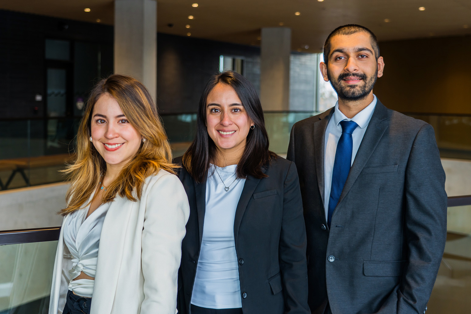 Laura, Kathleen and Abhimany of Nabli