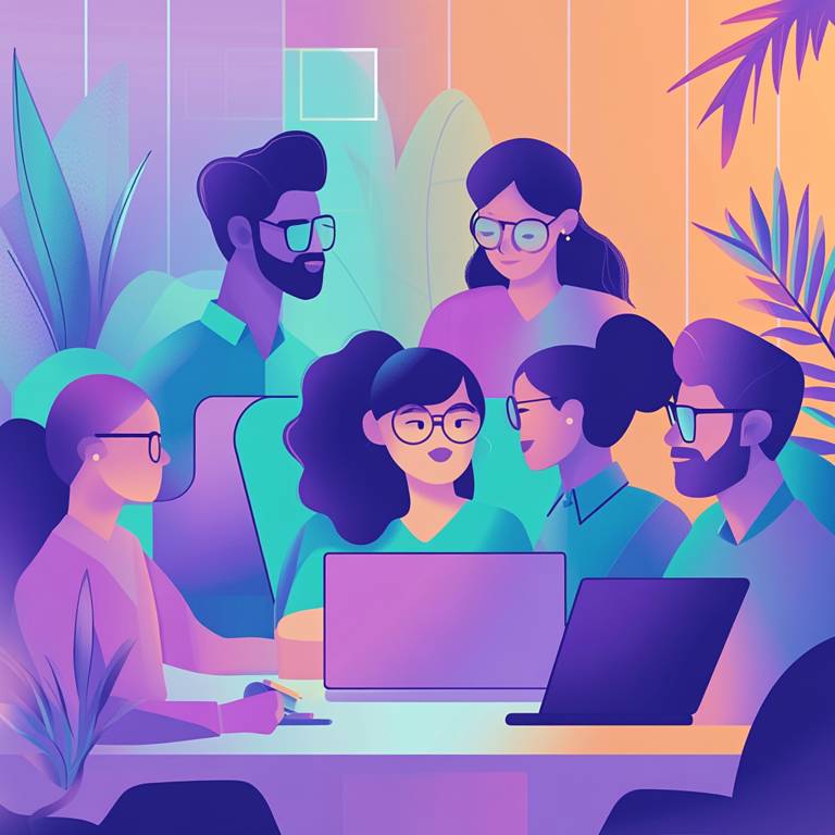 Team Of Professionals Collaborates Around Table