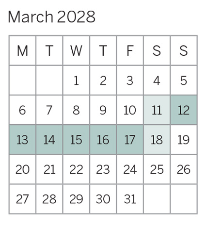March 2028