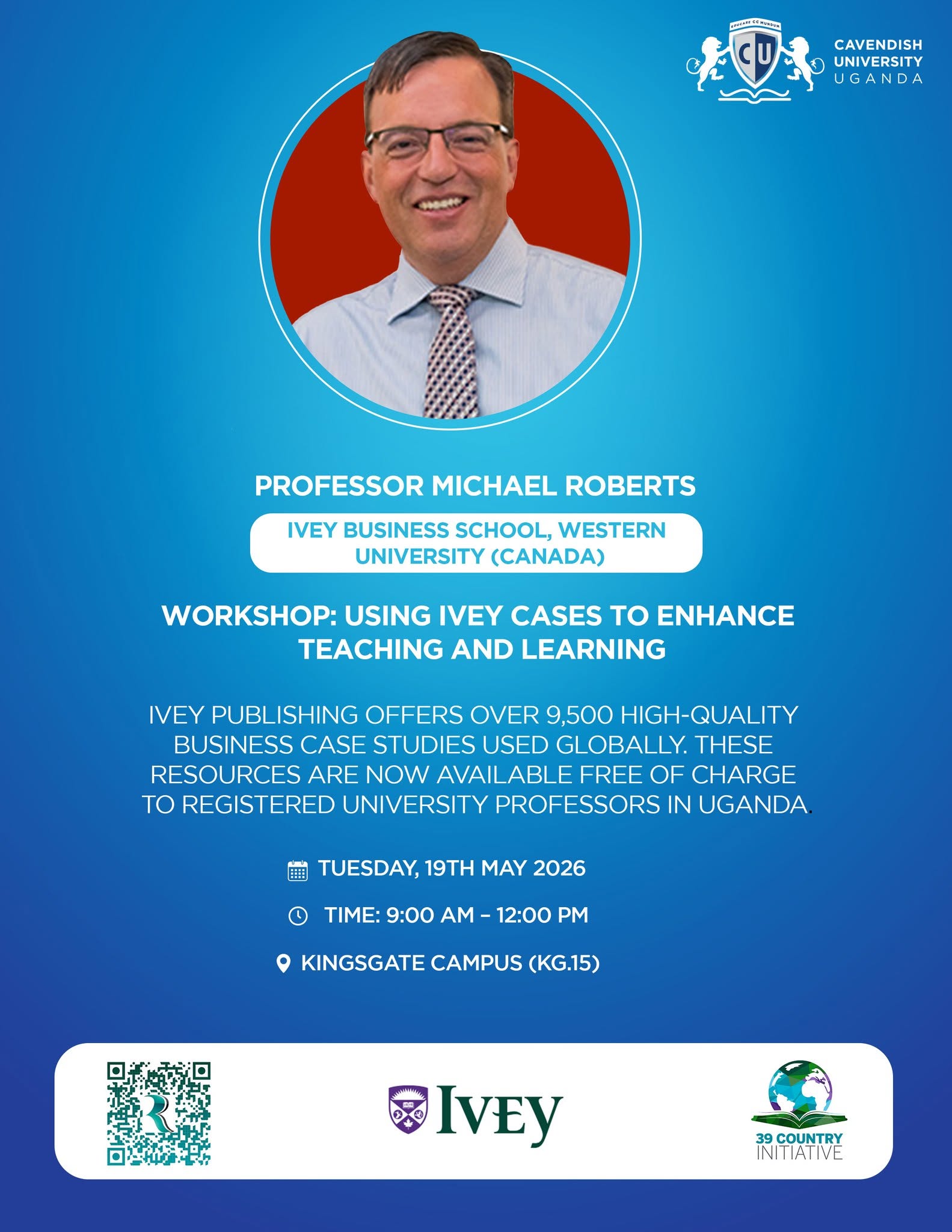 Workshop Poster, Cavendish University Uganda