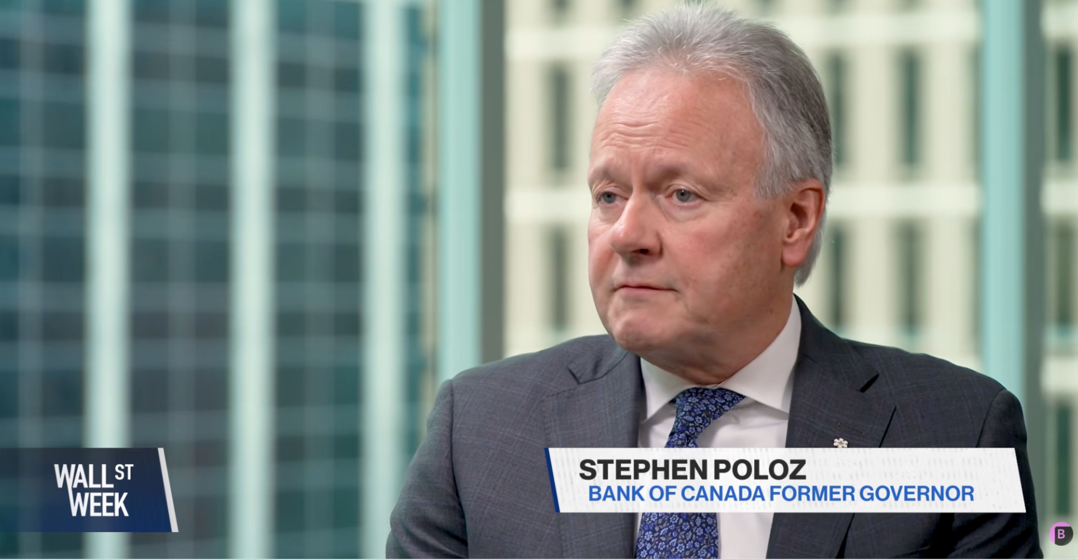 Poloz Bloomberg Television, Wall Street Week