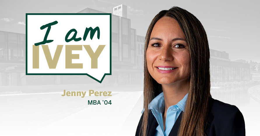 I Am Ivey: Jenny Perez, MBA ’04