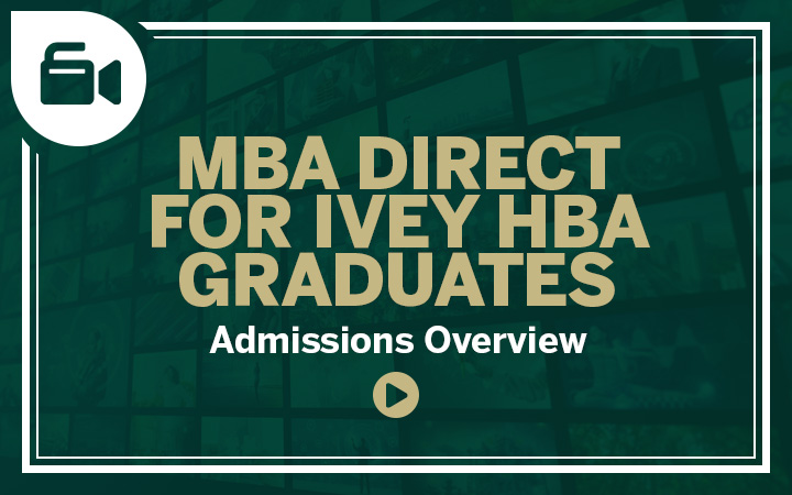 MBA Direct Admissions Overview